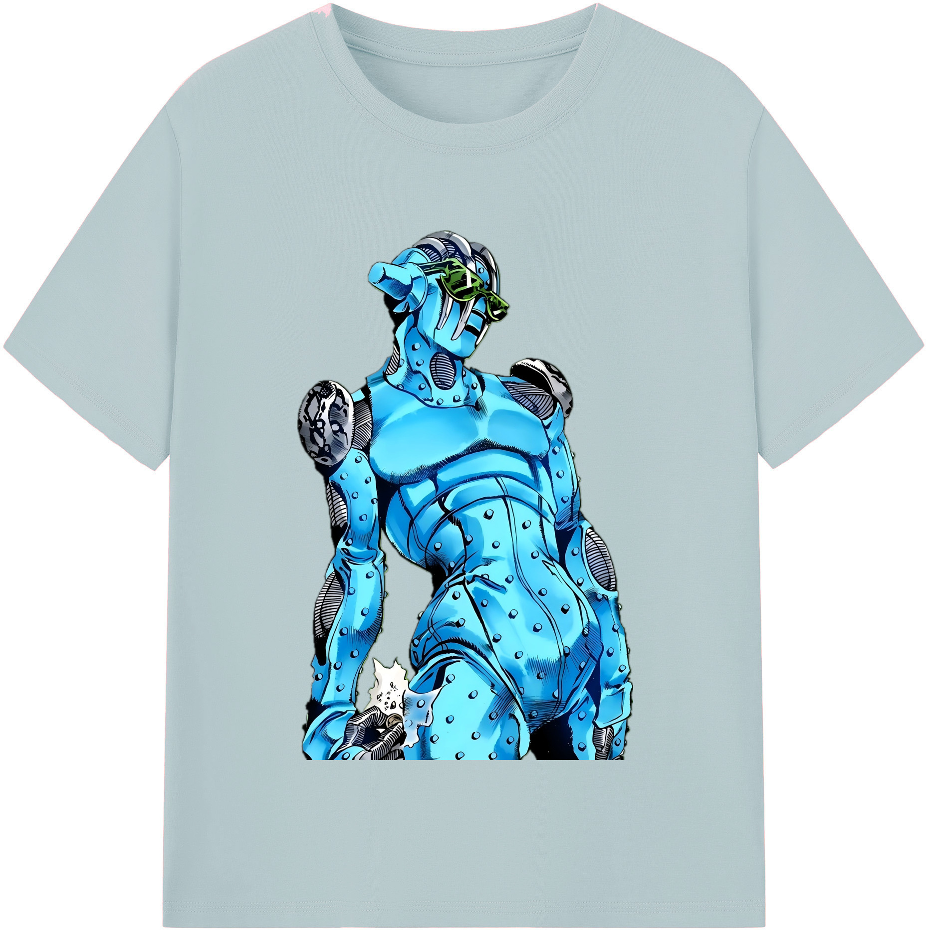 （画像用） ジョジョの奇妙な冒険 JoJo's Bizarre Adventure 綿100％半袖Tシャツ（フロントプリント）